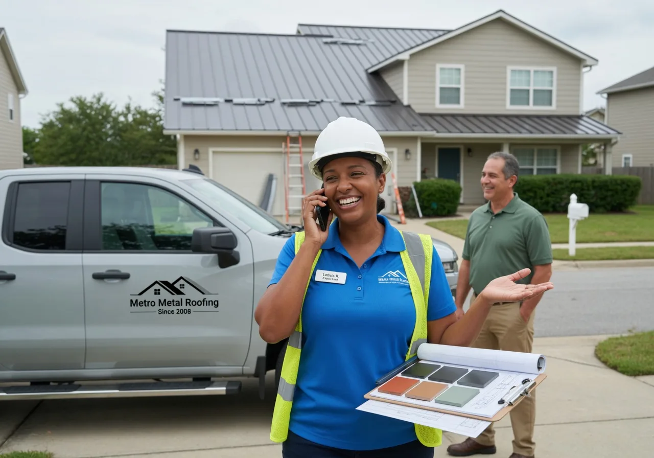 Storm Damage Metal Roof Repair in Honoraville, AL